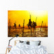 Stilt fishing Wall Decal