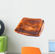 Burnt toast bread Wall Decal