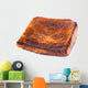 Burnt toast bread Wall Decal