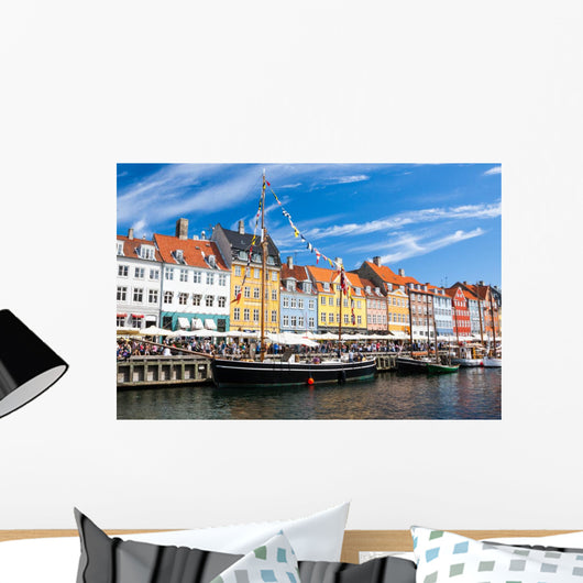 Nyhavn Copenhagen Denmark Wall Decal
