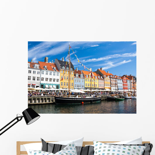 Nyhavn Copenhagen Denmark Wall Decal