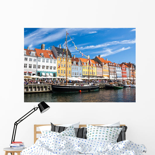 Nyhavn Copenhagen Denmark Wall Decal