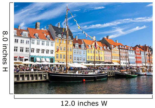 Nyhavn Copenhagen Denmark Wall Decal