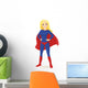 Super Hero Woman Wall Decal
