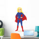 Super Hero Woman Wall Decal