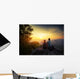 Vignette Hikers Wall Decal