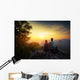 Vignette Hikers Wall Decal