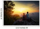 Vignette Hikers Wall Decal