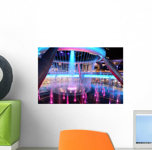 Fountain Wealth Wall Decal