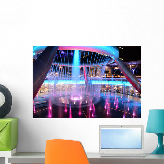 Fountain Wealth Wall Decal