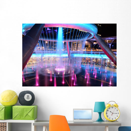 Fountain Wealth Wall Decal