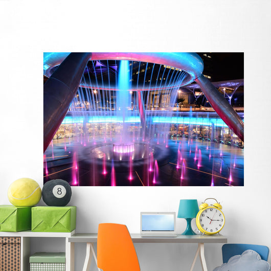 Fountain Wealth Wall Decal