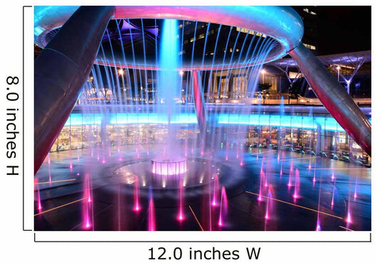 Fountain Wealth Wall Decal