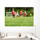 Kids Soccer Blur Wall Decal