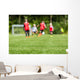Kids Soccer Blur Wall Decal
