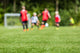 Kids Soccer Blur Wall Decal