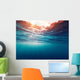 Blue Sea Wall Decal