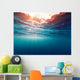 Blue Sea Wall Decal