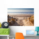 sand path to North sea at sunset Wall Decal