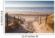 sand path to North sea at sunset Wall Decal