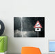 Thunderstorm Bad Weather Caution Risk Wall Decal