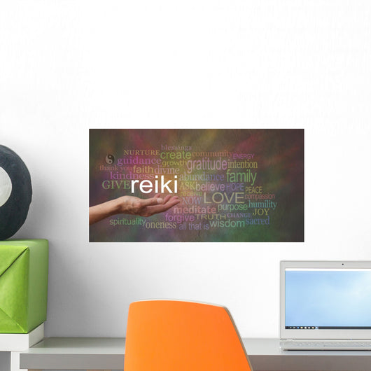 Reiki Healer Wall Decal