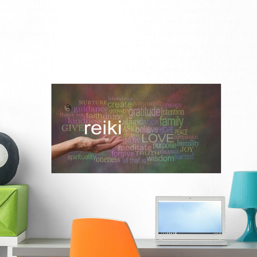Reiki Healer Wall Decal