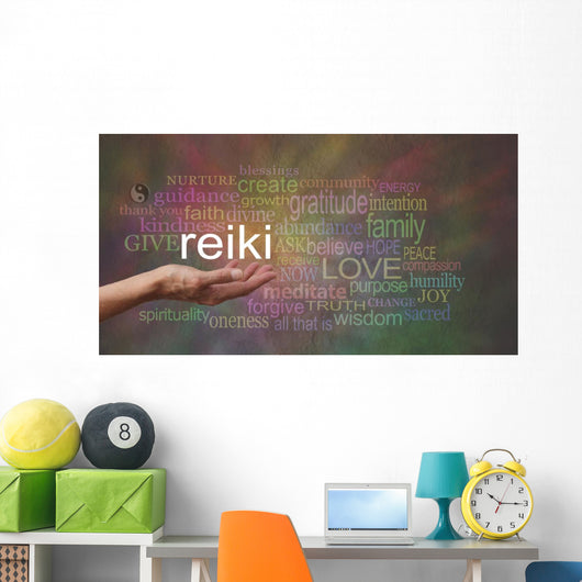 Reiki Healer Wall Decal