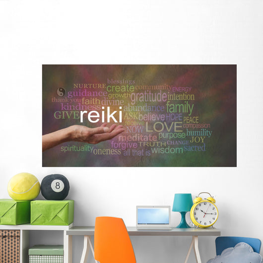 Reiki Healer Wall Decal