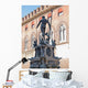 Fountain Neptune Bologna Italy Wall Decal