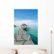 Tropical hut and wooden bridge at holiday resort ,Phuket Wall Decal