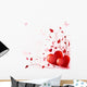 Valentine Day Card Wall Decal
