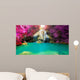 Colorful Thailand Waterfall Wall Decal