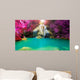 Colorful Thailand Waterfall Wall Decal