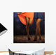 Female Legs Dancing Club Wall Decal