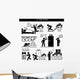 Case Fire Emergency Action Wall Decal