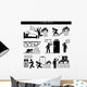 Case Fire Emergency Action Wall Decal