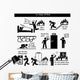 Case Fire Emergency Action Wall Decal