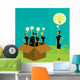 Thinking outside Box Wall Decal