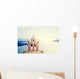 Traditional Bells and Cross Wall Decal