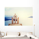 Traditional Bells and Cross Wall Decal