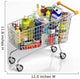 Full with products supermarket shopping cart Wall Decal