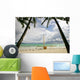Paraw boat on Boracay Island, Philippines Wall Decal