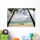 Paraw boat on Boracay Island, Philippines Wall Decal