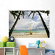 Paraw boat on Boracay Island, Philippines Wall Decal
