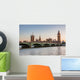 Houses of Parliament and Big Ben at dusk, London Wall Decal