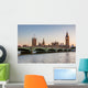 Houses of Parliament and Big Ben at dusk, London Wall Decal