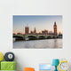 Houses of Parliament and Big Ben at dusk, London Wall Decal