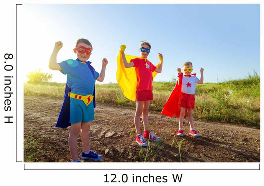 Children Superheroes Wall Decal