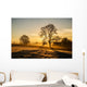 Sunrise Fields Cornwall UK Wall Decal